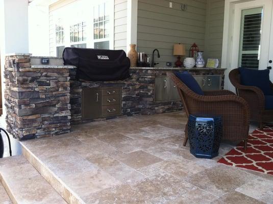 We designed and built this custom kitchen in Baldwin Park.