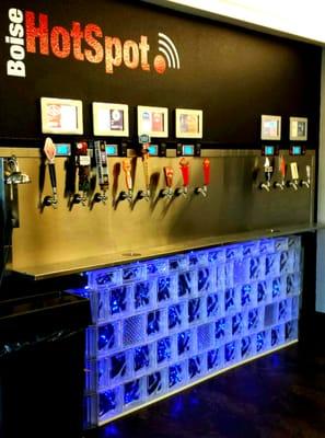 Boise HotSpot with their automated beer wall