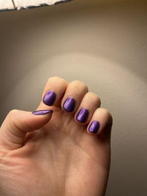 Shellac mani