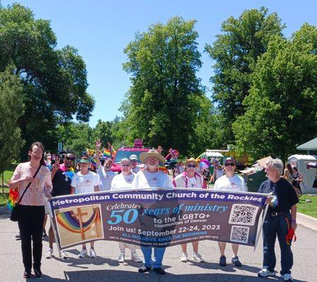 Pride Parade 2023 for 50th Anniversary