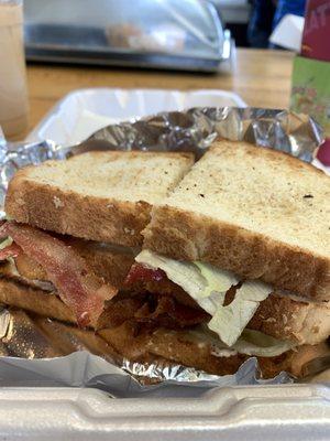 Double decker BLT