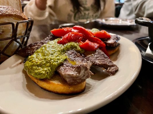 Solomillo con Chimichurri