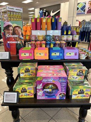 New Kohls + Crayola line