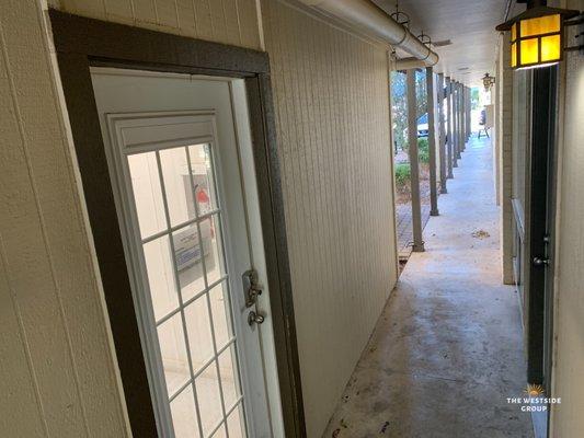 On-site Laundry room