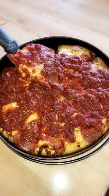 Pepperoni Deep Dish