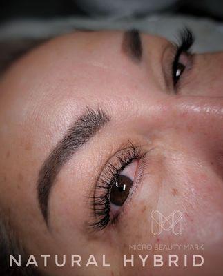 3 Years Old Brows and Eyelash Extension