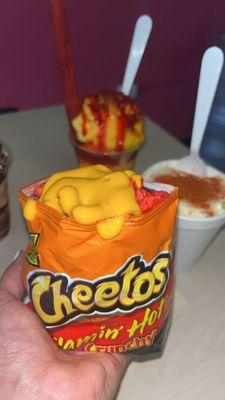 Hot Cheetos & cheese