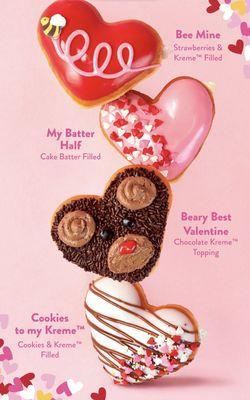 ﾟﾟ*:｡ Sprinkle a little L(*‿*)VE with new #Valentine'sDay donuts @ #KrispyKreme. ﾟﾟ*:｡