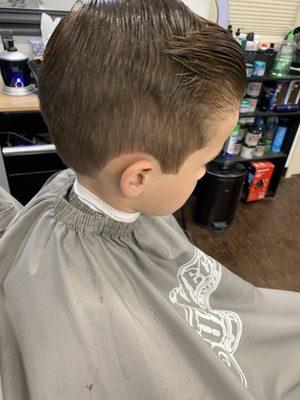 Boys haircut