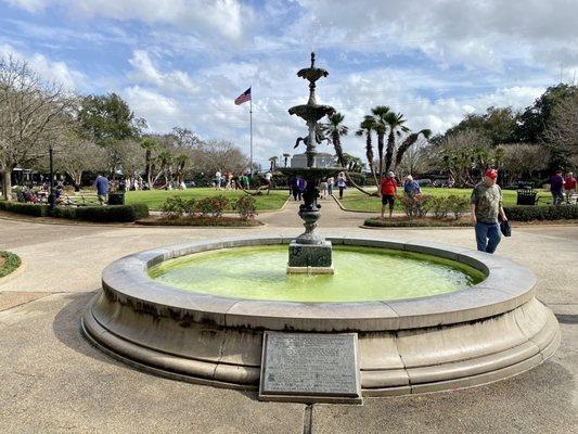 Fountain in Jackson Square