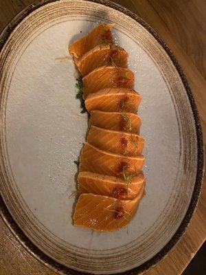 Salmon tataki