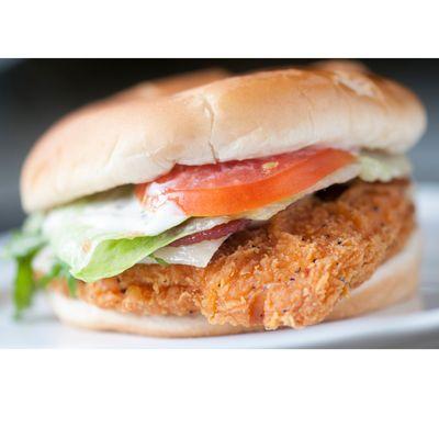 Crispy chicken sandwich