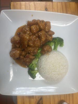 Sesame chicken