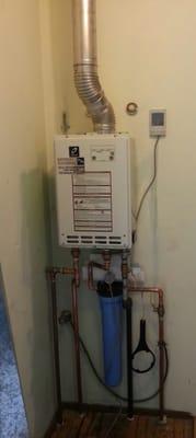 Tankless water heater