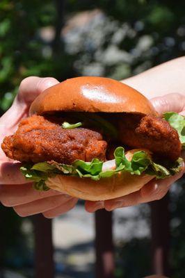 Specialty Sandwich: Banh Mi Oi x Nashville Style Hot Chicken