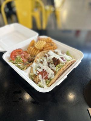 Gyro with Lamb and Beef!