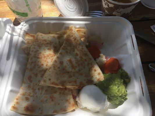 Veggie quesadilla