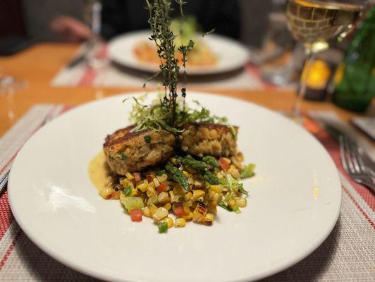 Crab & shrimp cakes