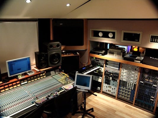 Control room in our recording studios in New York. www.alexmorellimusic.com