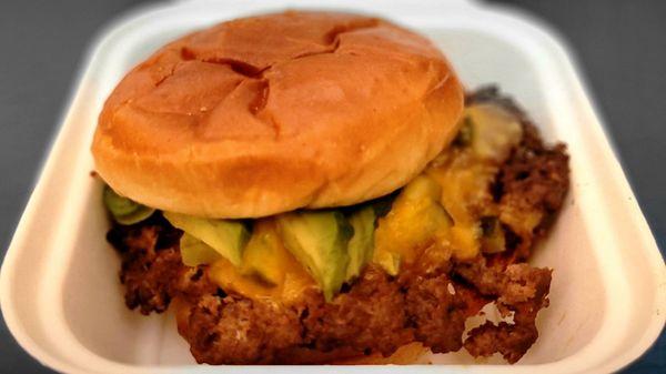 Melt Burger with Avocado