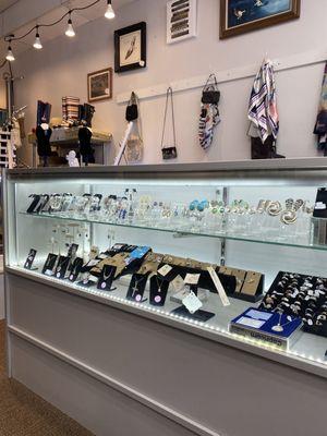 Lovely jewelry section-always with someone to help! No need to go searching for someone!