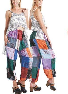 Patchwork pants