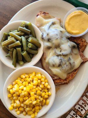 chicken melt entree