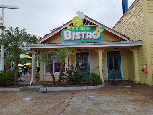 Pineapple Pete's is now Big Bird's Bistro.