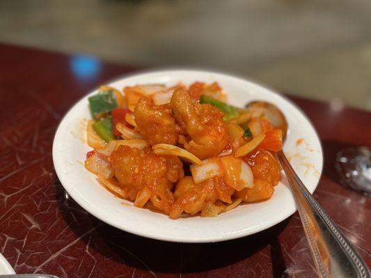 Sweet and Sour Shrimp