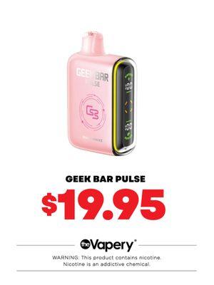 Geek Bar Pulse - $19.95