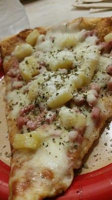 Miami version of Hawaiian Pizza