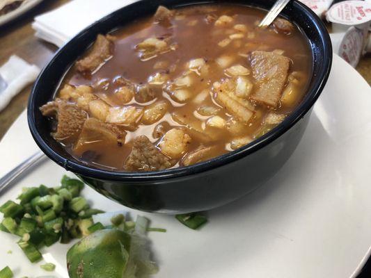 Menudo! Yum.