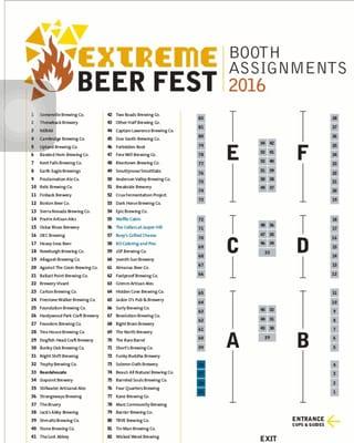 EBF 2016 Booth Assignments