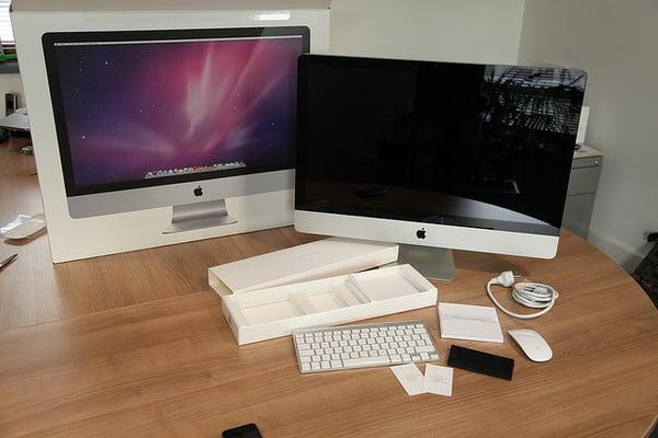 Setting up an iMac