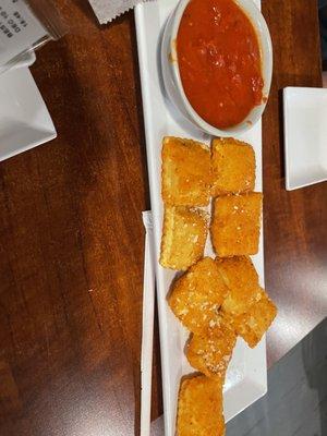 Fried ravioli