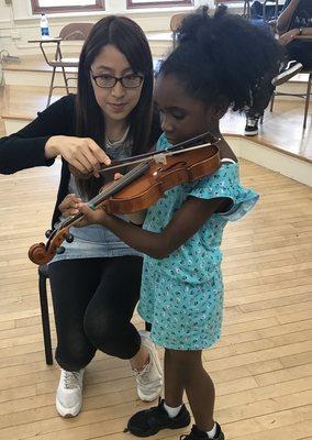 Violin lessons