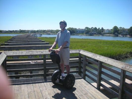 Come experience a very unique Charleston tour while riding a Segway.