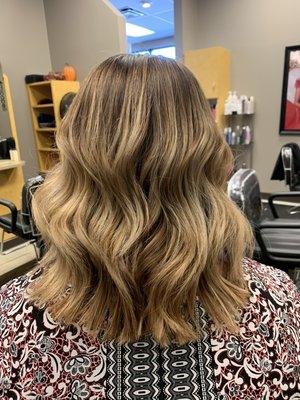 Shadow root and balayage