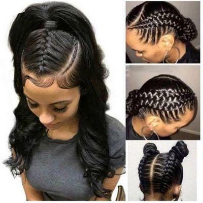 Braide updo