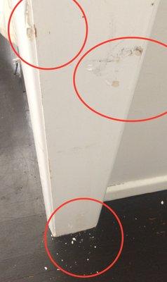 My walls scraped and no compensation offered for the damage. Even after I emailed and called multiple times.