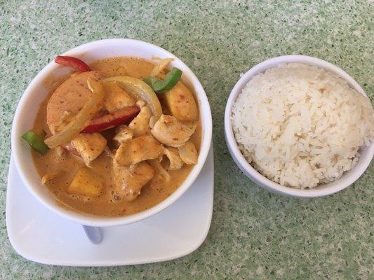 Thai Mango Chicken Lunch for $8.99.