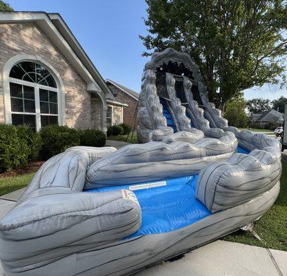 18 foot avalanche double lane water slide rental in Westwego LA. 
#Watersliderentals