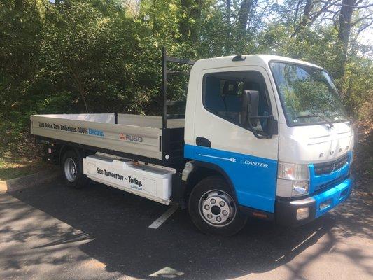 All Electric E Canter Mitsubishi Fuso Work Trucks