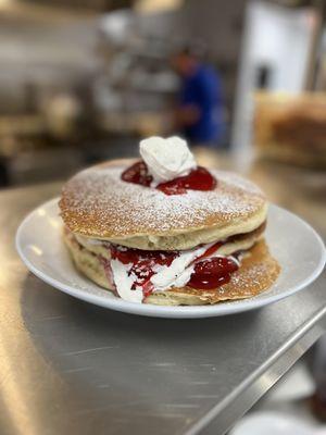 Razzle My Berries - Strawberry Shortcake Pancakes