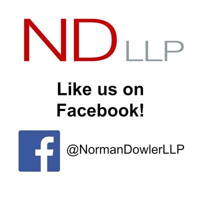 Like us on Facebook for recent news, advice, and monthly blogs!