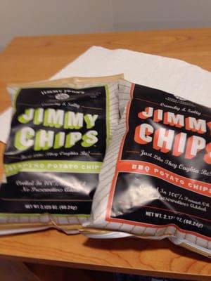 Jimmy John's special home brand potato chips