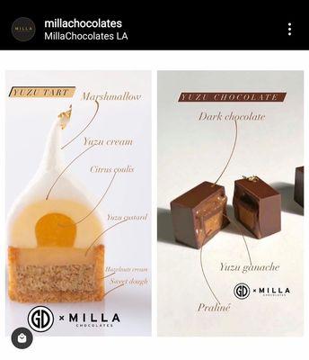 Courtesy of Milla Chocolates Instagram page: Milla Chocolates x Gregory Doyen Collaboration