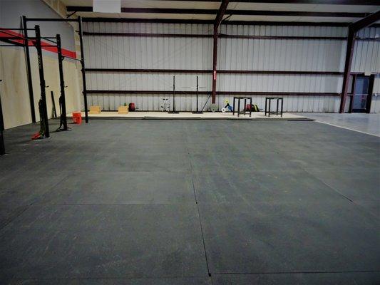 Weightlifting platforms for Olympic Weightlifting and open gym!