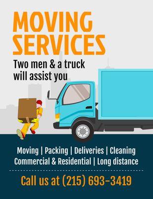 Moving Service Two Men And Truck Assist You