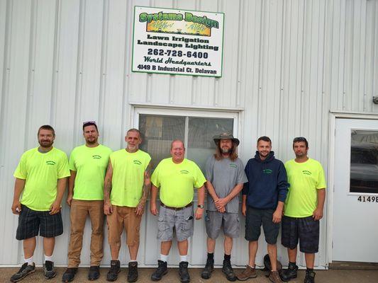 Meet our team of irrigation and outdoor lighting techs.